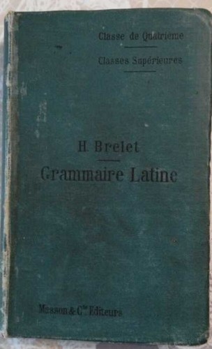 Grammaire latine usage de - l'usage,