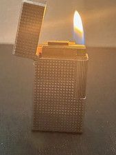 Briquet à gaz en plaque argent marque VINCI