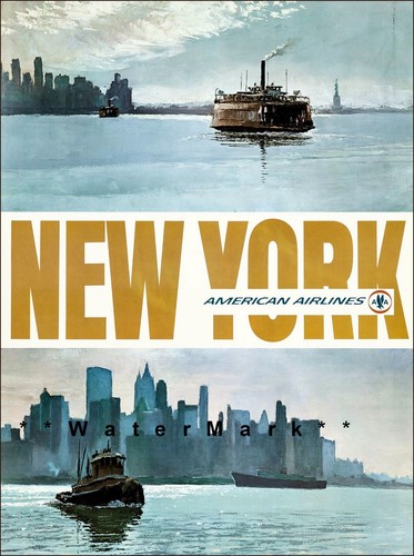 New york harbor 1970 american - york,