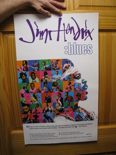 Affiche jimi hendrix blues - affiche,