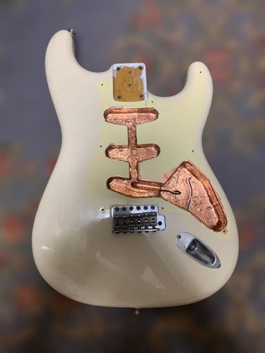 Corps guitare électrique - corps,