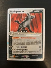 Carte Pokémon : Gradhyena EX 101/110 Ex Fantômes Holon Française