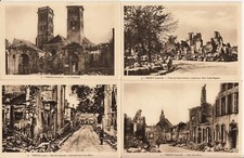 Lot of 4 old postcards old