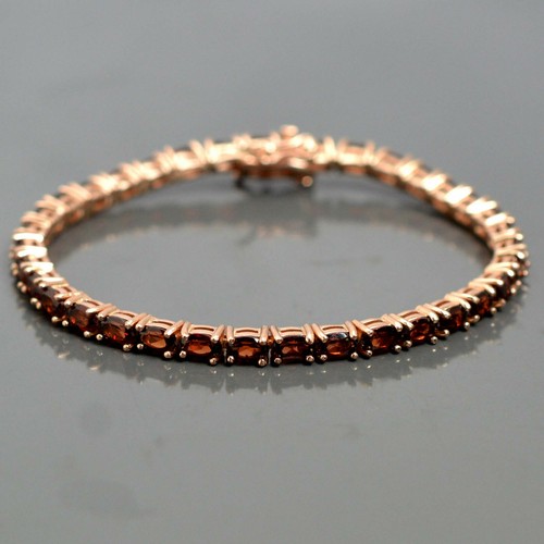 14k rose plaqué grenat - plaqué, or