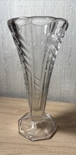 Vase Art Deco En Verre 1930
