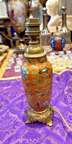 Ancienne lampe chevet en - lampe,
