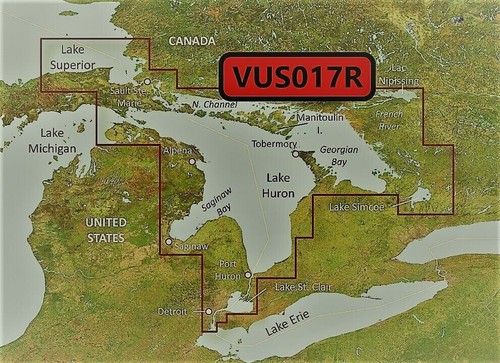 Bluechart vus017r marine - bluechart,