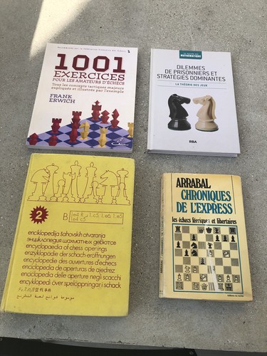 Lot livres d échecs - de, d’échecs