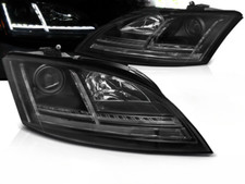 Paire de feux phares Audi TT 8J 2006-2010 Daylight led noir Xenon