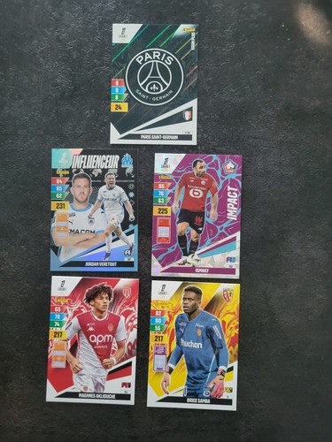 Lot cartes panini adrenalyn - 5,