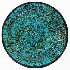 Bol mosaïque plat en - bol,
