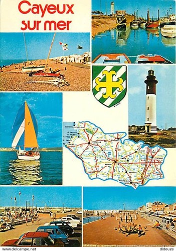 Carte postale cayeux - carte,