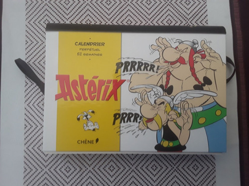 Calendrier perpetuel asterix - perpetuel,