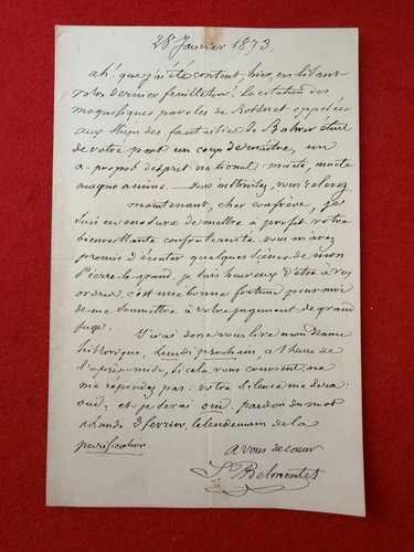 Cy75 lettre autographe - cy75-lettre,