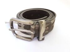 X Ceinture Homme En Cuir Grise