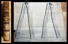 Ozanam (Jacques) -  Usage du compas de proportion instrument - La Haye, 1691