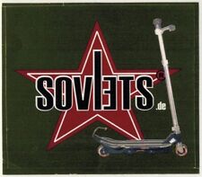 Sticker.Autocollant "Sovlets"Trotinnette-Etoile rouge-Ussr-Cccp-Russie