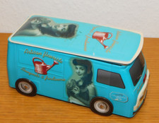 BOITE à GATEAUX vide TOLE RENAULT ESTAFETTE fleuriste 11 rue des acacias PARIS