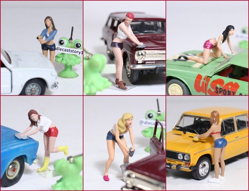 Figure girls are washing - 1:43,