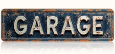 Plaque Murale Métal "GARAGE"