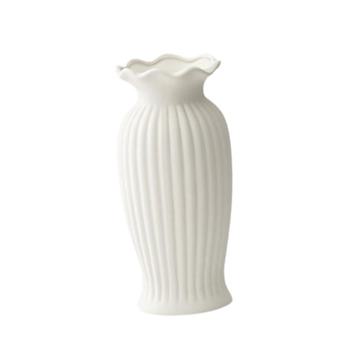 Vase céramique blanc - en,