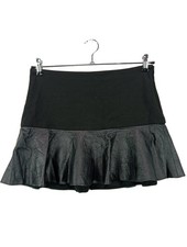 ZARA Jupe en cuir synthétique