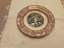 ASSIETTE XIXeme  FAIENCE DE
