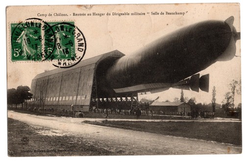 Cpa militaire camp châlons - cpa, de