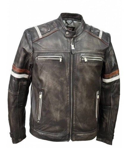 Veste cuir napa pour - en,