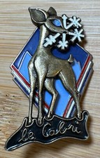 MÉDAILLE INSIGNE DE SKI.  LE