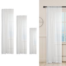Panneau rideau blanc en - de,