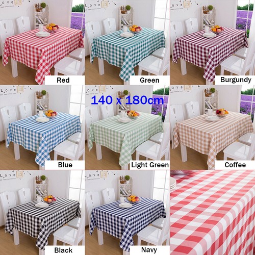 Campagne vichy carreaux - carreaux, table