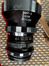 Objectif Mir-3 3,5/65 version "Zebra"