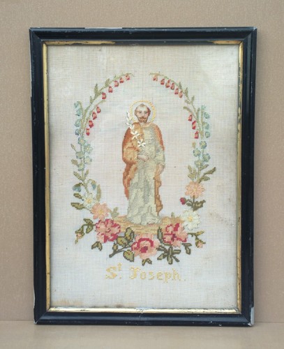 Ancien canevas joseph cadre - ancien,