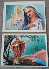 Carte Image ancienne BISCOTTES MARTIN - Marie Jésus Dieu Religion Catholique