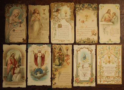 Lot anciens chromos - anciens,