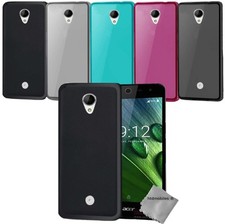 Housse etui coque silicone gel fine pour Acer Liquid Zest 3G Z525 + film ecran