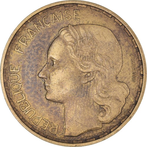 Monnaie france guiraud 50 - france,, guiraud,