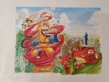 Illustration manuscrit planche