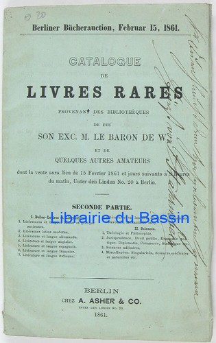 Catalogue livres rares m - rares,