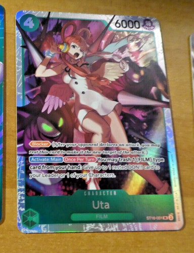 One piece english card - one,