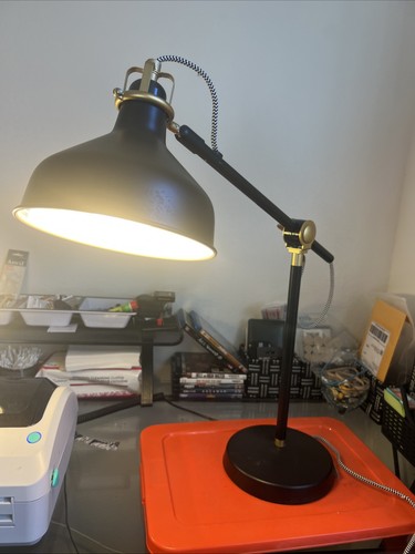 Ikea ranarp work - table, lamp
