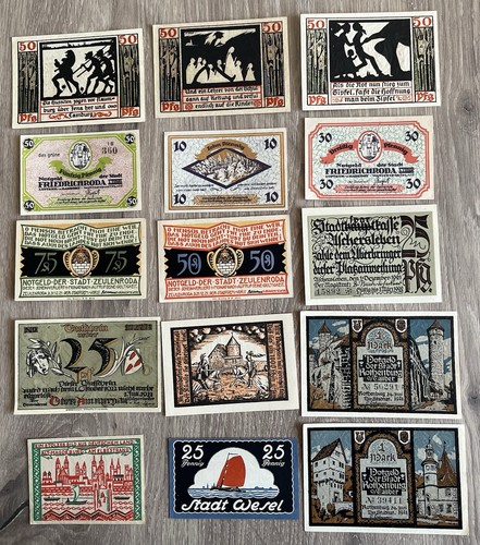 Lot billets allemand - de,