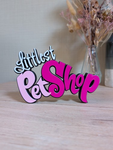 Logo littlest pet - littlest, 3d