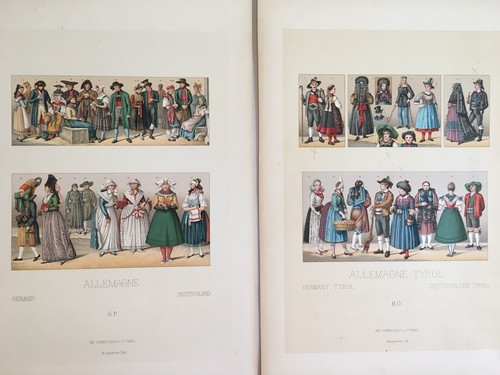 Gravure planche allemagne - gravure,