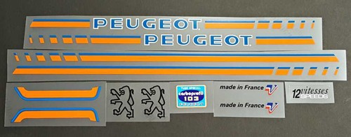 Peugeot decal set - peugeot,