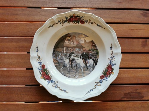 Assiette faïence de - en,