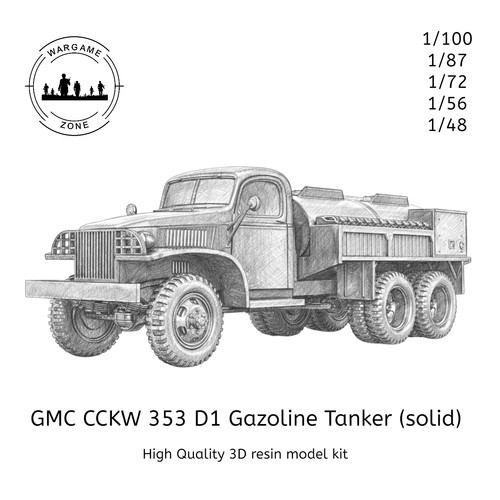 Gmc cckw 353 - 353, gazoline