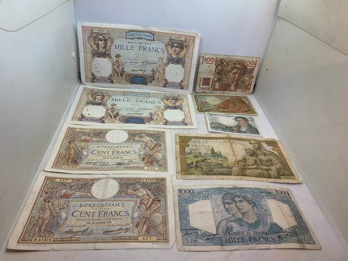 Lot ancien billet banque - lot,