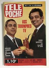 ►TELE POCHE n°303 - 1971 - ARMAND JAMMOT - SABBAGH - FOOT  OLYMPIQUE LYON